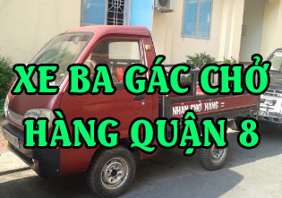 Xe ba gác chở hàng quận 8