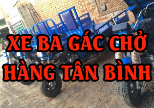 Xe ba gác chở hàng quận Tân Bình