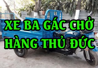 Xe ba gác chở hàng quận Thủ Đức