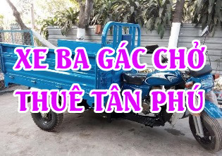 Xe ba gác chở thuê giá rẻ quận Tân Phú