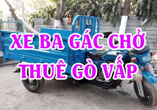 Xe ba gác chở thuê giá rẻ quận Gò Vấp