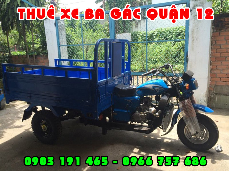 Thuê xe ba gác quận 12