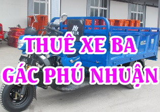 Thuê xe ba gác quận Phú Nhuận