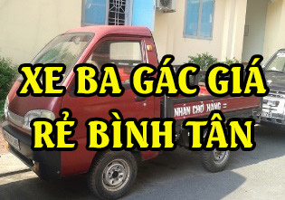 Xe ba gác giá rẻ quận Bình Tân