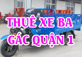 Thuê xe ba gác quận 1