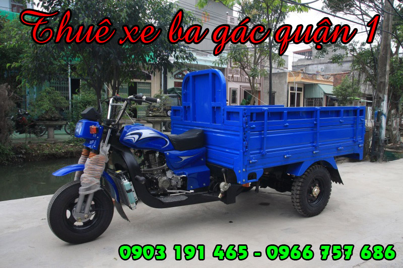 Thuê xe ba gác quận 1