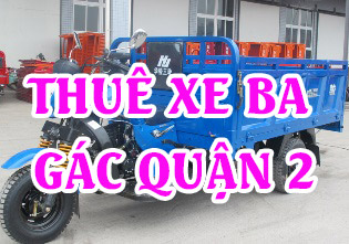 Thuê xe ba gác quận 2