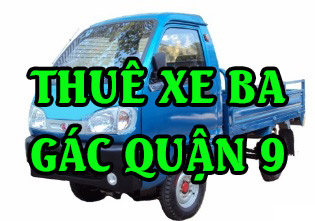 Thuê xe ba gác quận 9