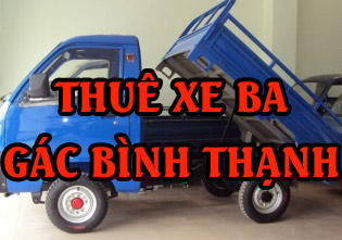 Thuê xe ba gác quận Bình Thạnh