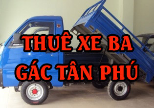 Thuê xe ba gác quận Tân Phú