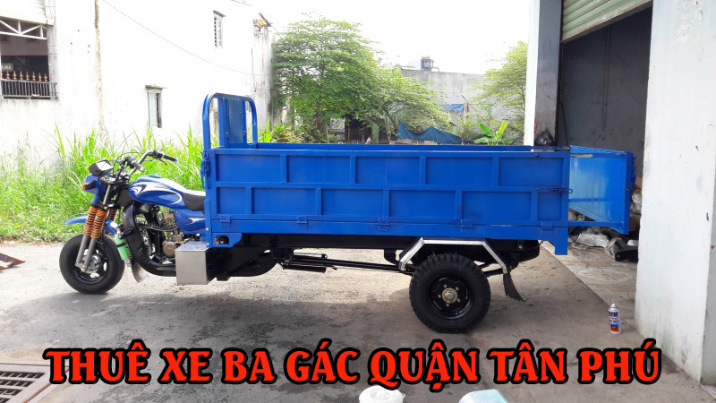 Thuê xe ba gác quận Tân Phú