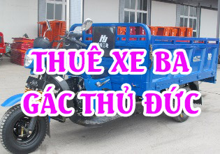 Thuê xe ba gác quận Thủ Đức