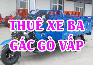 Thuê xe ba gác quận Gò Vấp