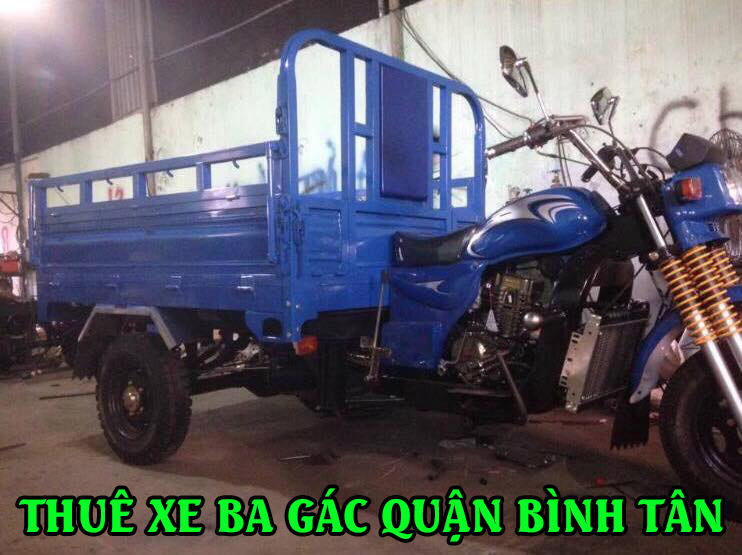 Thuê xe ba gác quận Bình Tân